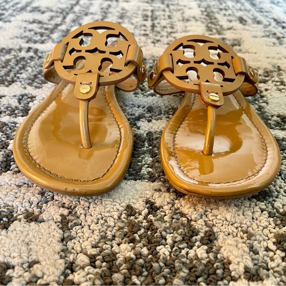 Tory Burch Miller Patent Leather Sandals - Picture 8 of 10